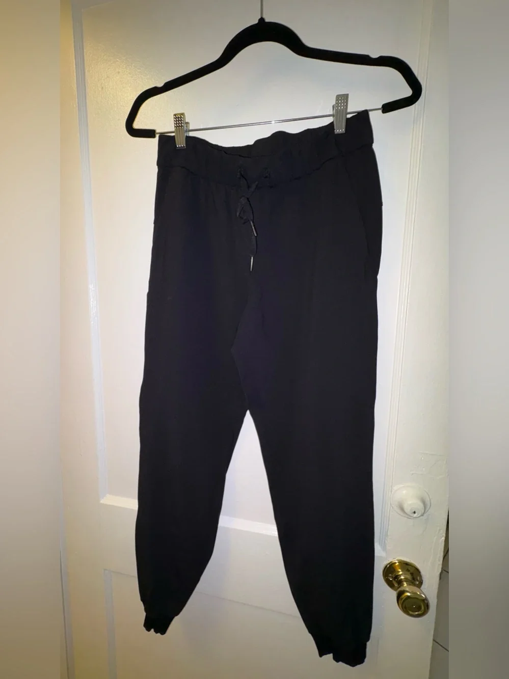 lululemon athletica Black Drawstring Jogger Pants